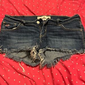 Hollister jean shorts